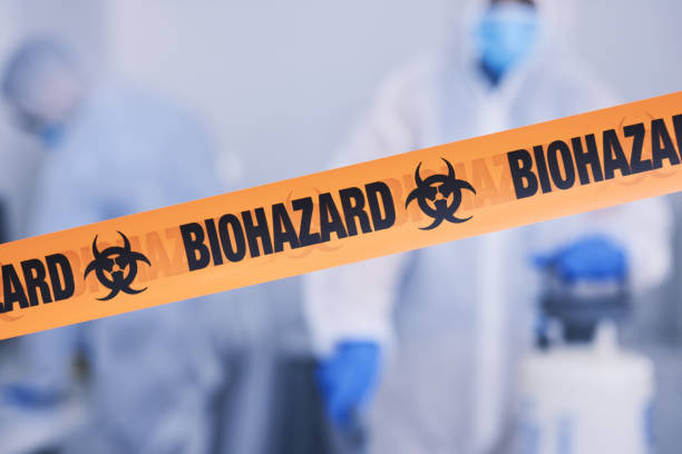 Professional Biohazard Cleanup technician working in Bartlett, TN